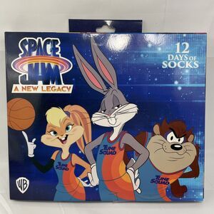 Space Jam A New Legacy 12 Days of Socks (4 Crew 8 Low Cut Socks)